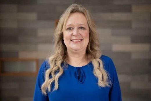 Mindy Hawkins smiling