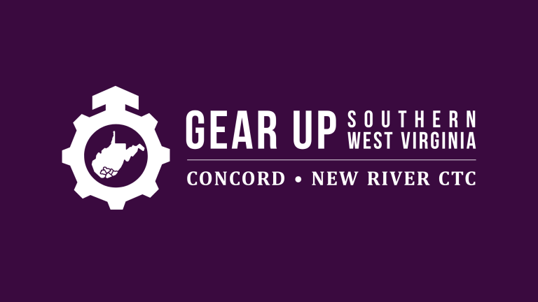 purple background horizontal logo white